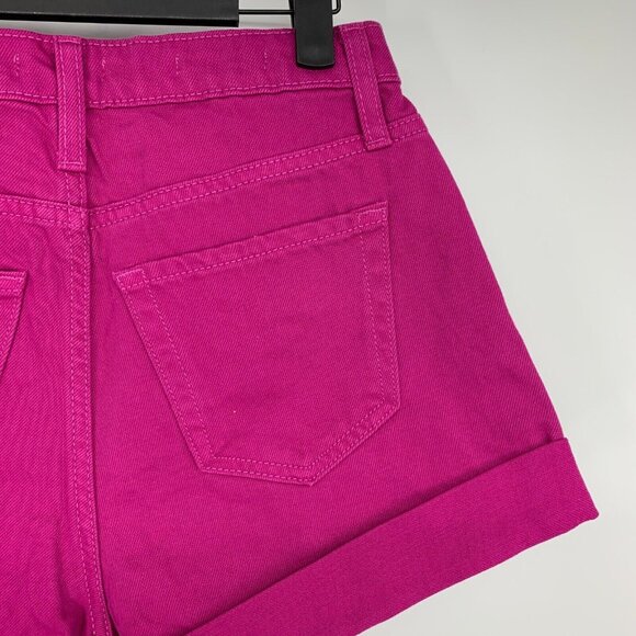 Wild Fable Mom Shorts Highest Rise Rolled Cuffed Denim NWT - Picture 10 of 10